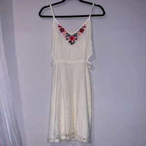 White Hollister Dress